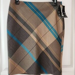 Tracy Evans Limited Stretch Plaid Pencil Skirt - Womens Size 5